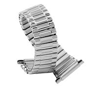 Fanda di orologi retrattili in metallo 16 mm 18 mm 20mm 22 mm larghezza regolabile in acciaio inossidabile elastico elastico orologio retrattile compatibile con la maggior parte dei marchi di orologi