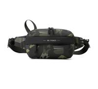 FANDARE 4 in 1 Zaino Monospalla da uomo marsupio Borsa a Tracolla borsa da uomo Borsa con striscia riflettente Borsello Uomo Borse a spalla da palestra Zaini per Viaggio Trekking Camo