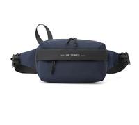 FANDARE 4 in 1 Zaino Monospalla da uomo marsupio Borsa a Tracolla borsa da uomo Borsa con striscia riflettente Borsello Uomo Borse a spalla da palestra Zaini per Viaggio Trekking Blu scuro