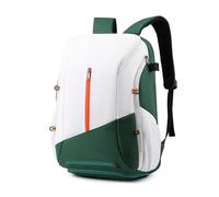 FANDARE Basket Borse per attrezzatura Tennis Badminton Zaini casual Zaino da Escursionismo Uomo Donna Zainetto PC Portatili Borsone Viaggio Zainetto Cartella con scompartimento di scarpe Verde