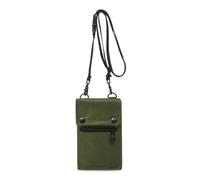 FANDARE Borsa a Tracolla da Donna in Nylon Piccola Borse per cellulare Spalla Mini Telefono Pochette con tracolla larga regolabile Elegante Borsello Phone Crossbody Bag Pochette Viaggio Verde