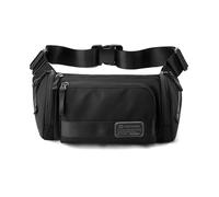 FANDARE Borsa a tracolla da uomo Marsupio Zaino Monospalla Uomo Borsa a Tracolla Borsello Uomo Waist Pack Borse a spalla da palestra Sling Chest Bag per Viaggio Trekking Ciclismo Zaini Nero
