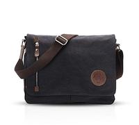 FANDARE Borsa a tracolla in tela borsa a tracolla Business Messenger Borsa a tracolla Borsa da lavoro Borsa da lavoro da 14 pollici Valigetta per laptop per uomini donne adolescenti viaggio scuola