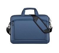 FANDARE Borsa a tracolla per computer portatile da 15,6", per uomo e donna, per college, lavoro, lavoro, scuola, Blu, M, Tracolla