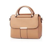 FANDARE Borsa a tracolla per Donna Elegante Borsetta Ragazza Borsa a Spalla PU Pelle Telefono Pochette Borsello Phone Crossbody Bag Cellulare Portafogli Borsa Viaggio Borsa a Spalla Cachi