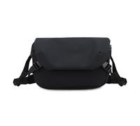 FANDARE Borsa a Tracolla Uomo Donna Borsa a Spalla Impermeabile in Poliestere Zaino Sling Grandi Dimensioni per Viaggio Sport Ufficio Comoda e Leggera Design Minimalista e Moda Nero