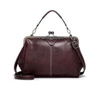 FANDARE Borsa da donna Borsa a mano Borse a tracolla in pelle PU alla moda piccola ragazza indossate spalla Crossbody Bag Telefono Borsa a spalla grande capacità Shopping Party Scuola Viaggi, Caffè