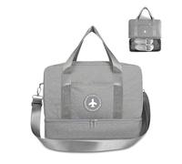 FANDARE Borsa da Viaggio 3 in 1 con Separatore Umido/Asciutto e Scomparto Scarpe, Borsone Palestra 21L Impermeabile e Leggero per Uomo e Donna, Ideale per Sport, Palestra, Weekend