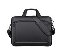 FANDARE Borsa Porta PC Borsa per 15.6 pollice Laptop Borsa Messenger Borsa a Tracolla Ventiquattrore per Donna Uomo Insegnanti Scuola Viaggio Lavoro Università Scuola Nero