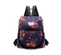 FANDARE Borsa Zaino Donna Borsa Tracolla Antifurto Borse a Mano Zaini Casual Zainetto Ragazze Cartelle Scuola 3 in 1 Zainetti per Viaggio Lavoro Borse a Zaino Daypacks Impermeabile Nylon Blu