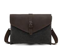 FANDARE Borse Tracolla Pochette e Clutch da Uomo Borsetta Borsa a Spalla Portafogli Borsello Uomo Borse per 10.5'' Tablet Borse Viaggio Lavoro Borse a mano Nero