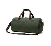 FANDARE Borsone da Viaggio Borsoni da palestra Tote da viaggio Borse a tracolla da Donna Uomo Borsa Sportivo Weekender Borsa Palestra Borsone Piscina con Scomparto Scarpe Borsa Sportiva Verde