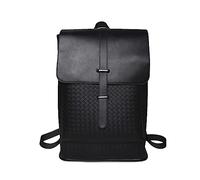 FANDARE Cartelle per la scuola Zaino PU Pelle Zaino Porta PC Zaino Donna Uomo Università Zaini Casual Borse a zainetto Borsa a tracolla per Studenti Scuola Viaggio Borsa a Spalla Nero
