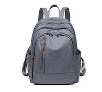FANDARE Donna Zaino Casual Borsa da Scuola Ragazze Backpack Luce Impermeabile Daypack per Scuola Viaggio Lavoro Shopping Grigio