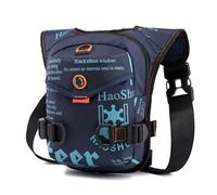 FANDARE Drop Leg Bag per Uomo Donna Coscia Marsupio Sportivo Zaino Monospalla Borsello Borsa a Spalla Borse piccole a tracolla Messenger Zainetto per lavoro Ciclismo Viaggio Sling Bag Blu scuro