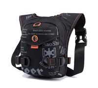 FANDARE Drop Leg Bag per Uomo Donna Coscia Marsupio Sportivo Zaino Monospalla Borsello Borsa a Spalla Borse piccole a tracolla Messenger Zainetto per lavoro Ciclismo Viaggio Sling BagNero
