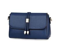 FANDARE Elegante Borsa a tracolla Spalla Borsa da Donna Borsa a Spalla Messenger Borse a Spalla Shopping Viaggio Sacchetto Messenger Crossbody Bag in Pelle PUBlu a