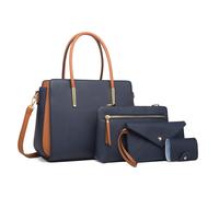 FANDARE Elegante Borsa da Donna Borsa a Mano Borsa a tracolla Spalla 4 pezzi Set