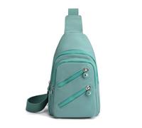 FANDARE Elegante Zaino Monospalla Donna Borsa a tracolla Ragazza Zaino a spalla singola con foro per auricolare Borsa messenger Viaggio Escursionismo Zaino asimmetrico Viaggio Impermeabile Sling Bag