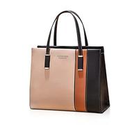 FANDARE Eleganti Borsa Donna Tracolla Spalla Borsa a Tote Mano Pelle PU Impermeabile Borsa Sotto Ascelle Shopping Viaggio Partito Work Crossbody Bag Cachi