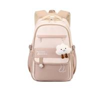 FANDARE Giovane Zaini Casual Adolescente Ragazza Ritorno a scuola Studente Accattivante zaino Uomo Donna Borse a zainetto Borsello Borsa ufficio giorno Ragazza Sacca Viaggio Daypacks Marrone chiaro