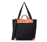 FANDARE Leggero Borsa Tracolla Spalla Tela Tote Donna Borsa a Mano Messenger per 12.9 Pollice Tablet Grande Shopping Viaggio Partito Work Crossbody Bag Nero