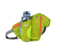 FANDARE Marsupio Sportivo Trekking Monospalla Unisex Zaino Monospalla Porta Borraccia Cintura Viaggio Sling Bag Uomo Donna per Corsa, Ciclismo, Arrampicata Zaino Tracolla Impermeabile Nylon Verde
