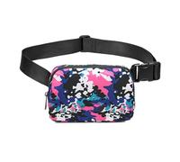 FANDARE Marsupio Uomo Donna Marsupio Sportivo Running Cintura Corsa per Allenamento all'aperto Escursionismo Zaino monospalla Borse piccole a tracolla Borsa a Spalla Impermeabile Bum Bag
