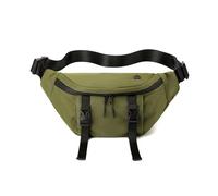 FANDARE Moda Marsupio Zaino a Monospalla Uomo Borsa a Tracolla Borsello Uomo Waist Pack Borse a spalla da palestra Sling Chest Bag Zaini da escursione Borsa Monospalla per Viaggio Ciclismo Verde