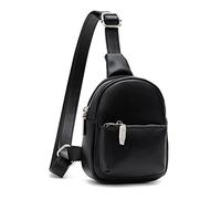FANDARE Moda Monospalla Donna Zaino Monospalla Tracolla Borse piccole a tracolla Ragazza Borsa a Spalla per Scuola Outdoor Sportiva Ciclismo Viaggio Crossbody Daypacks Nero