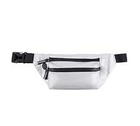 FANDARE Monospalla Marsupio Sportivo Zaino Monospalla Donna Borsello Monospalla Uomo Zaino Tracolla Borsa a Tracolla Adolescente Sling Bag Borsa Sportiva Ciclismo Viaggio Impermeabile Nylon Argento