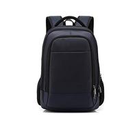 FANDARE Nuovo Zaini Casual per 14 pollici PC Commerciale Zainetto Cartelle Uomo Donna Zaino Scuola Adolescente Universitaria Zaino da viaggio Grande Borse a Zaino Impermeabile Poliestere Blu