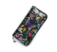 FANDARE Portafogli Portamonete da Donna Pochette e Clutch Portafogli Pelle Porta Carte di Credito Portafogli con Porta Biglietti da Visita Porta Banconote ragazza Portafoglio Wallet