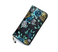 FANDARE Portafogli Portamonete da Donna Pochette e Clutch Portafogli Pelle Porta Carte di Credito Portafogli con Porta Biglietti da Visita Porta Banconote ragazza Portafoglio Wallet