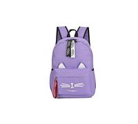 FANDARE Ragazze Zaino Casual Borsa da Scuola Adolescente Daypack School Bag per Scuola Università Viaggio Shopping Impermeabile Tessuto Oxford Zaini Viola