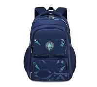 FANDARE Ragazzi Zaino per bambini Scolastico Cartella Zainetto Aperto tipo frigorifero Borsa Adolescenti per la scuola elementare Backpack per classi 3-6 Borsa a spalla School Bag Blu