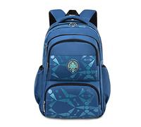 FANDARE Ragazzi Zaino per bambini Scolastico Cartella Zainetto Aperto tipo frigorifero Borsa Adolescenti per la scuola elementare Backpack per classi 3-6 Borsa a spalla School Bag Verde