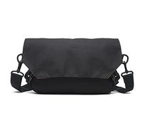 FANDARE Retrò Borsa a tracolla Uomo Borse a spalla Donna Borse Messenger Zaino Monospalla per Lavoro Scuola Viaggio Business Università Crossbody Bag Nero