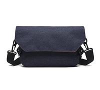 FANDARE Retrò Borsa a tracolla Uomo Borse a spalla Donna Borse Messenger Zaino Monospalla per Lavoro Scuola Viaggio Business Università Crossbody Bag Blu