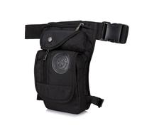FANDARE Tactical Drop Leg Bag per Uomo Zaino Monospalla Moto Coscia Marsupio Sportivo Borsello Borsa a Spalla Borse a tracolla Zainetto per lavoro Viaggio Ciclismo Sling BagNero