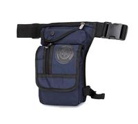 FANDARE Tactical Drop Leg Bag per Uomo Zaino Monospalla Moto Coscia Marsupio Sportivo Borsello Borsa a Spalla Borse a tracolla Zainetto per lavoro Viaggio Ciclismo Sling Bag Blu