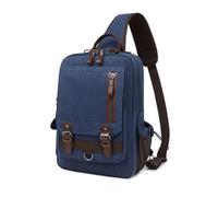 FANDARE Tela Borsa a tracolla da uomo Marsupio Donna Zaino Monospalla Uomo Borsa a Tracolla Borsello Borse a spalla da palestra Zaini per Viaggio Trekking Ciclismo Sling Bag Verde nascosto B