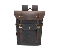 FANDARE Tela Zaino da Escursionismo Zaino con la porta di ricarica USB Borsone da Viaggio Zaini Zainetto Trekking Cartella Borsone Campeggio Viaggio per Uomo Donna Zaini da hiking Grigio scuro