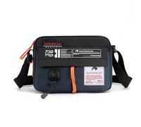 FANDARE Unisex Borsa a Tracolla da Donna in Nylon Uomo Borse spalla Pochette e Clutch con tracolla larga regolabile Borsello Pochette Viaggio Phone Crossbody Bag Blu scuro