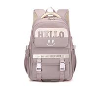 FANDARE Unisex Zaini Casual Dalle Quotidiani Versatili Urbani Adolescente Ragazza Minimalista Zaino Compagno di Campus Studente Borse a zainetto Borsello Borsa ufficio Viaggio Daypacks Viola scuro