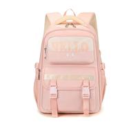 FANDARE Unisex Zaini Casual Dalle Quotidiani Versatili Urbani Adolescente Ragazza Minimalista Zaino Compagno di Campus Studente Borse a zainetto Borsello Borsa ufficio Viaggio Daypacks Rosa