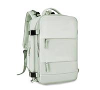 FANDARE Unisex Zaino Casual Zaino pc 15.6 pollici con porta di ricarica USB zainetto con chiusura a 180° Borsa da Cabina per Voli Zaino Lavoro viaggio Ufficio tech Zaini Scuola Università Menta verde