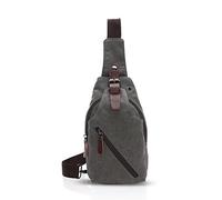FANDARE Unisex Zaino Monospalla Tela Borsa a tracolla Uomo Donna Sling Bag Business Borsello a tracolla Zaino Spalla Borsa a Spalla per Trekking Ciclismo Viaggio Sports Durevole Poliestere