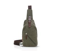 FANDARE Unisex Zaino Monospalla Tela Borsa a tracolla Uomo Donna Sling Bag Business Borsello a tracolla Zaino Spalla Borsa a Spalla per Trekking Ciclismo Viaggio Sports Durevole Poliestere