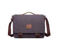FANDARE Uomo Borsa a Tracolla Borsa Porta PC Borsa Ventiquattrore per per 12.9 Pollici PC Borsa da Lavoro Borsa 24 ore Donna Messenger per Insegnanti Affari Viaggi Borse per PC portatili Blu Grigio